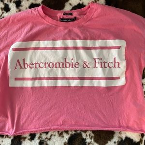 Abercrombie and Fitch cropped tshirt small